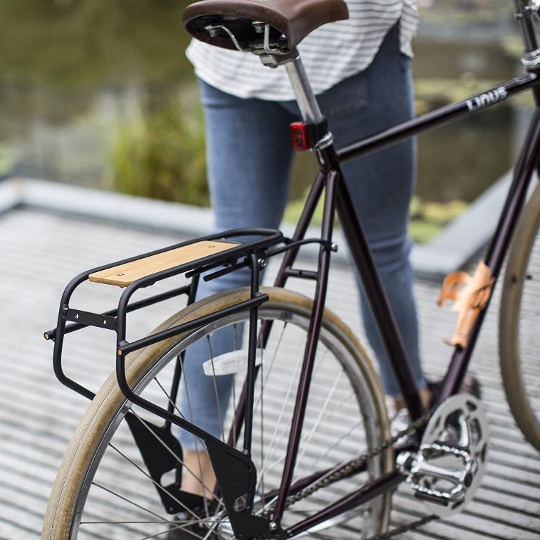 wooden wheel bike