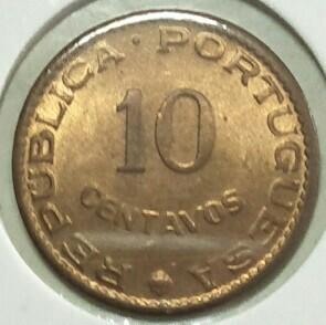 Portugese India 1961 Brilliant Uncirculated Bronze 10 Centavos Vintage 60s Coin Escudo Portugal Vintage Collectibles Currency On Carousell