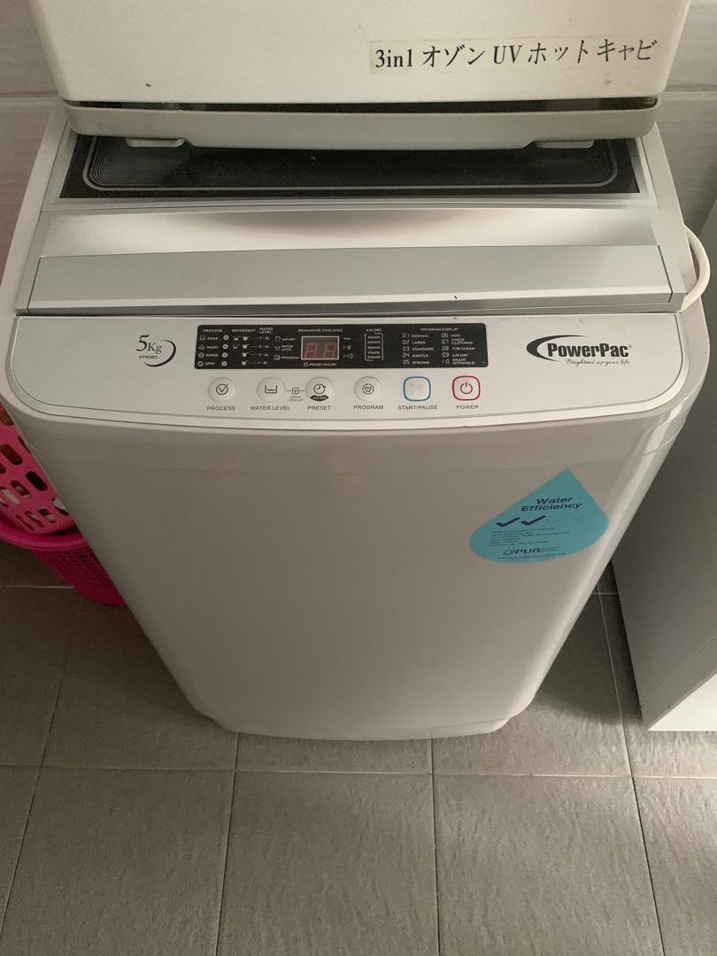 Powerpac washing machine (nego), TV & Home Appliances, Washing Machines