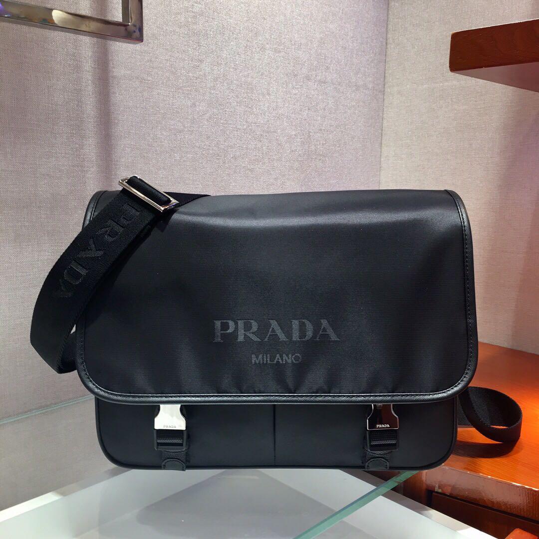 Prada Mens messenger bag 76633, Men's Fashion, Bags, Sling Bags on