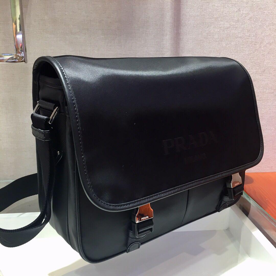 Prada Mens messenger bag 76633, Men's Fashion, Bags, Sling Bags on