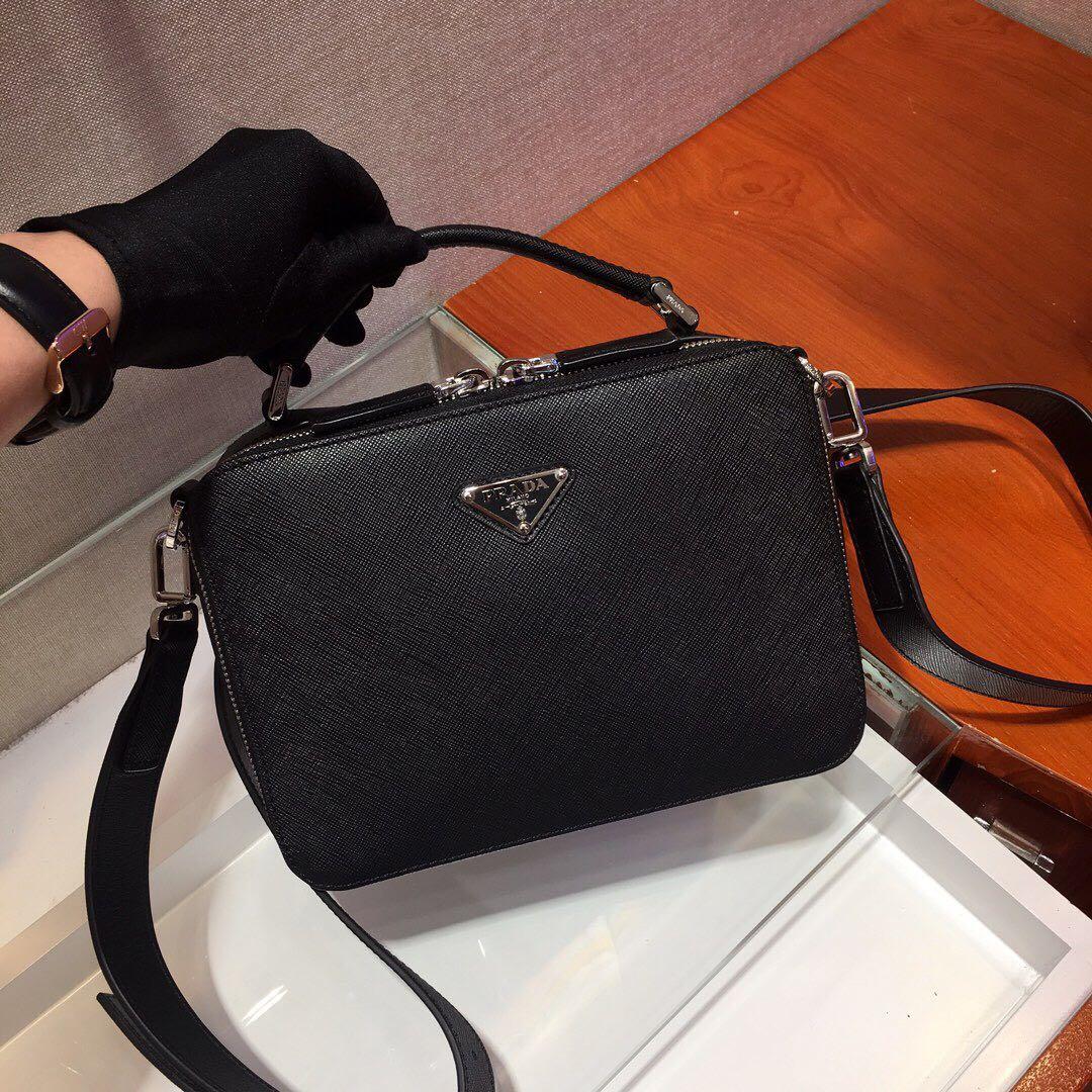 Prada Mens sling bag black promotion gift, Luxury, Bags & Wallets on ...