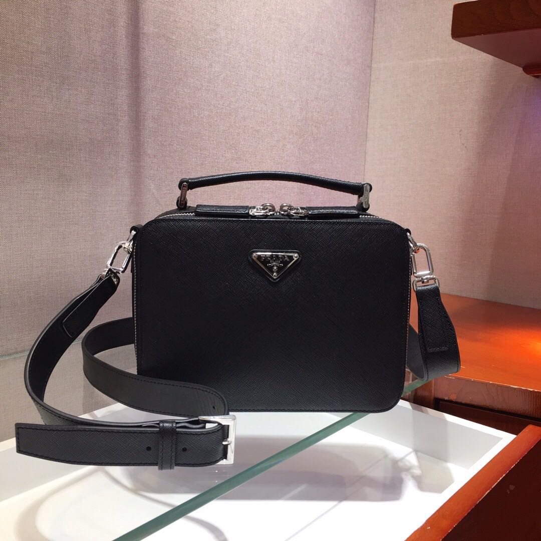 Prada Mens sling bag black promotion gift, Luxury, Bags & Wallets ...