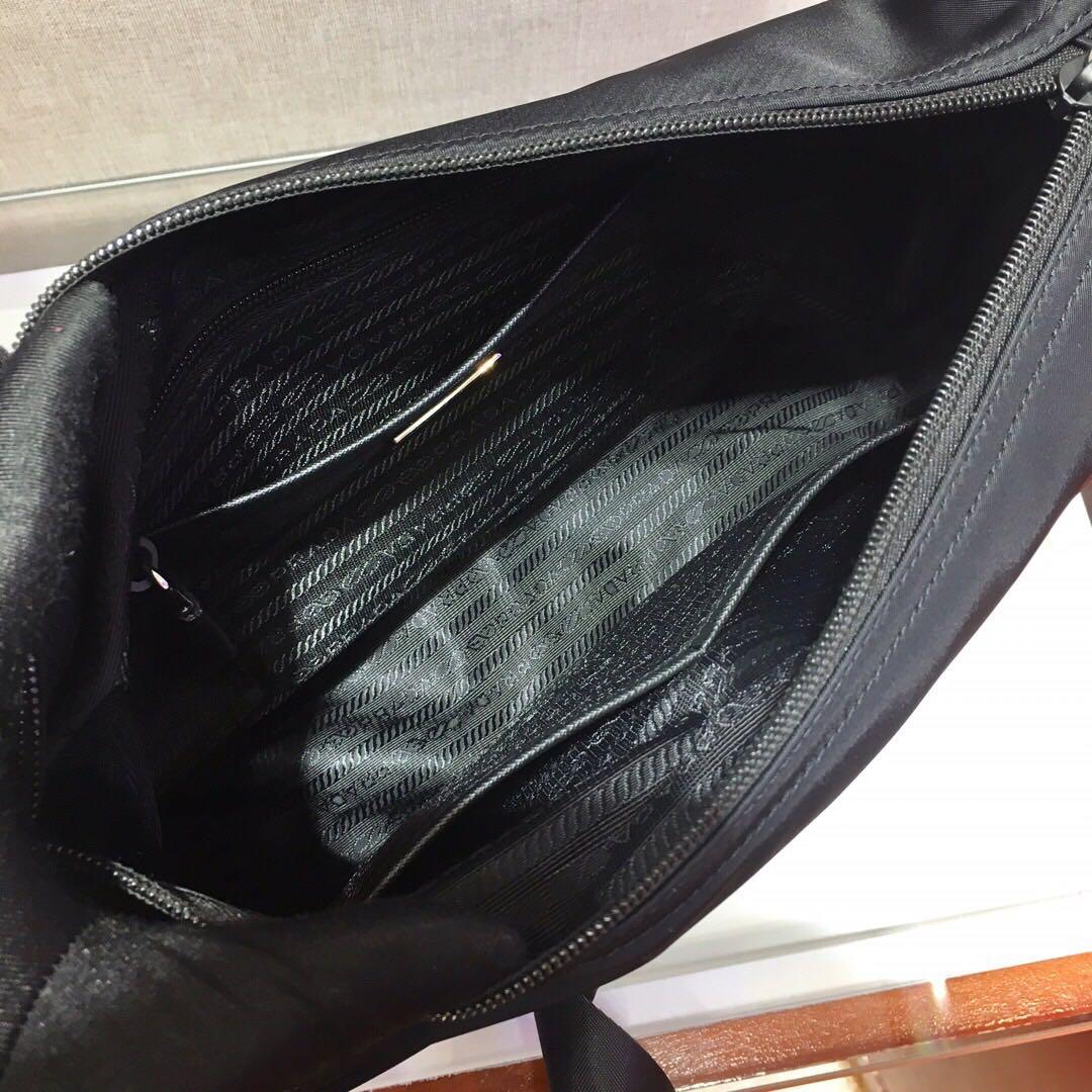 Prada Sling Bag black easy carry 53662, Men's Fashion, Bags, Sling Bags ...