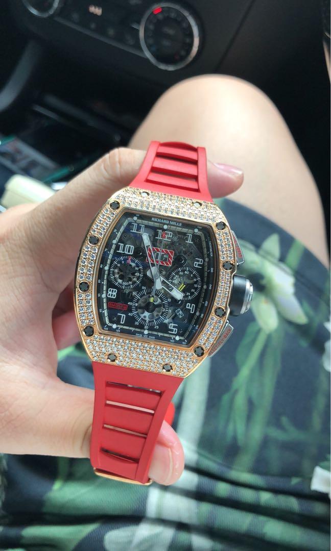 Richard mille factory diamonds hot sale