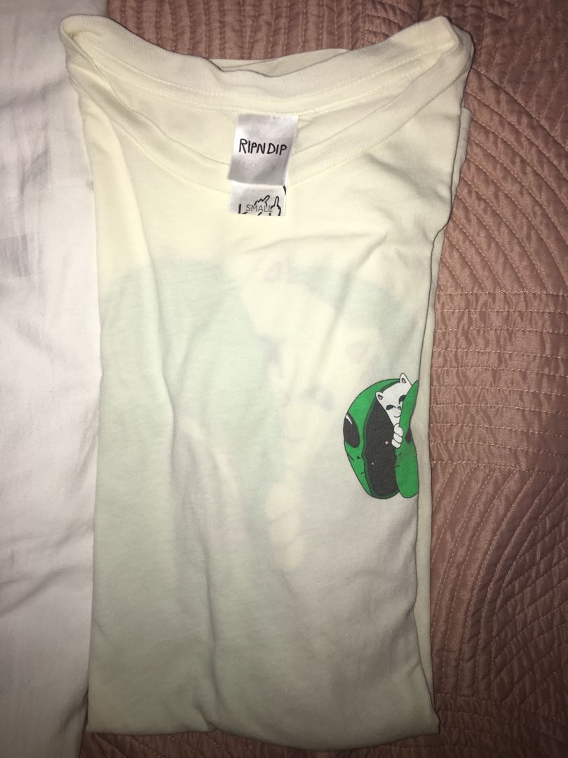 Rip N Dip Alien Shirt Men S Fashion Clothes Tops On Carousell