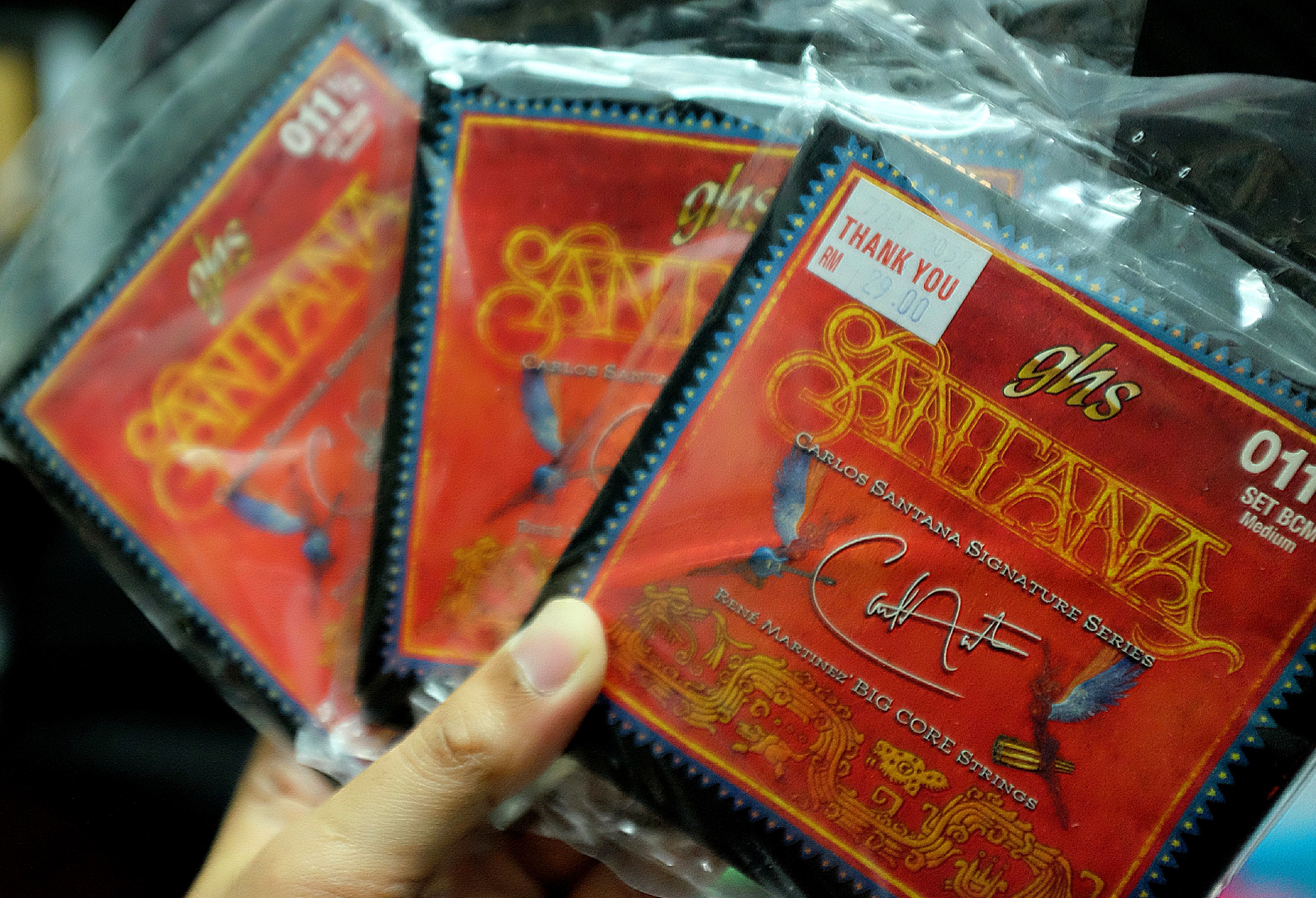 Santana strings sales