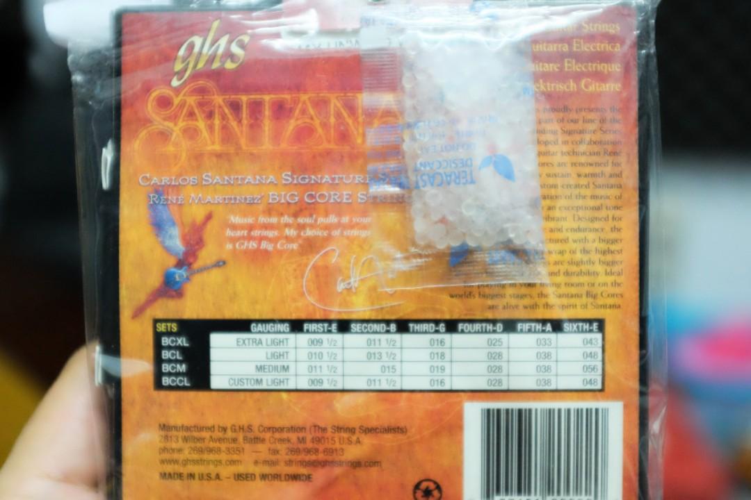 Ghs santana strings hot sale