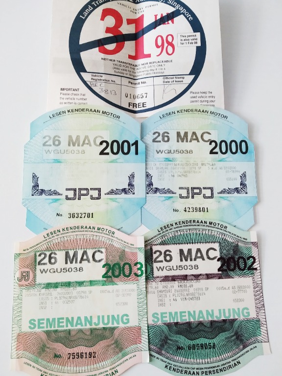 Old Road Tax Disc, Hobbies & Toys, Collectibles & Memorabilia, Vintage Collectibles on Carousell