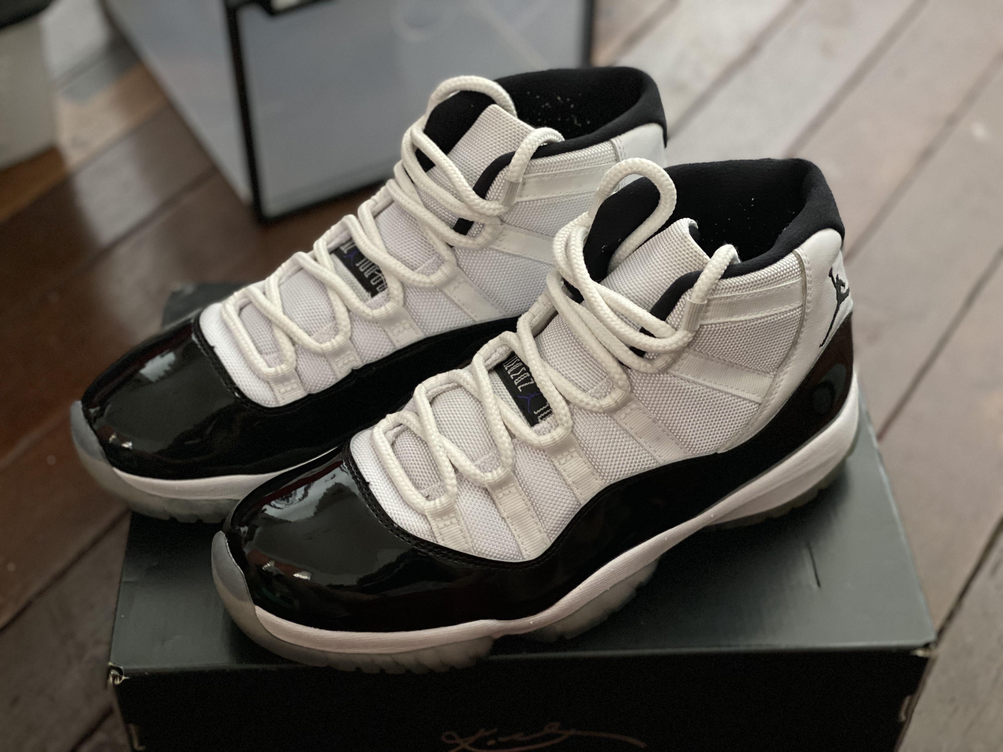 jordan 11 concord 2018 size 9.5