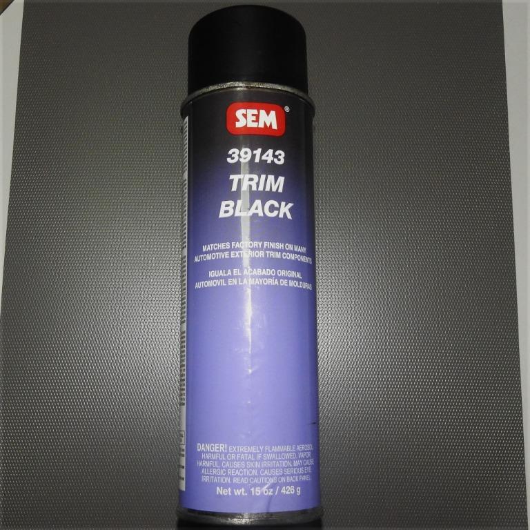 SEM Trim Black 39143 Spray Paint, Design & Craft, Craft Supplies