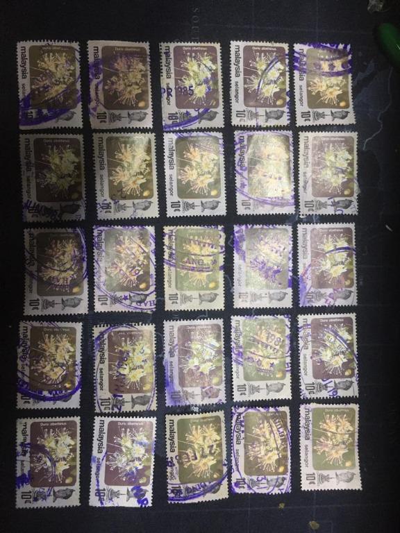 Setem Lama Malaysia Antiques Vintage Collectibles On Carousell