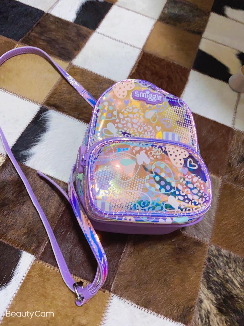 Smiggle transparent bag top