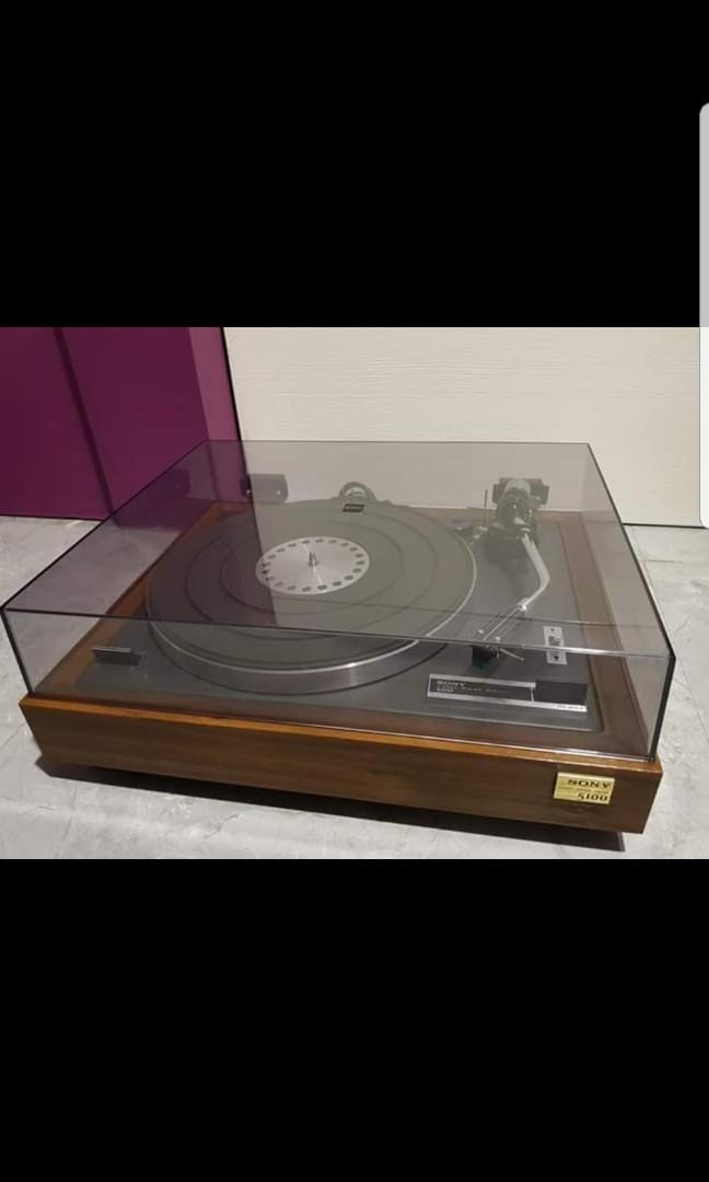 Sony PS5100 vintage turntable, Audio, Other Audio Equipment on Carousell