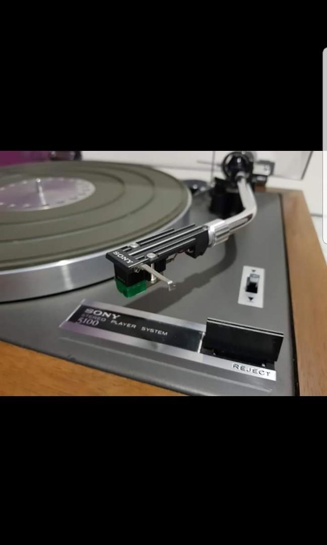 Sony PS5100 vintage turntable, Audio, Other Audio Equipment on Carousell