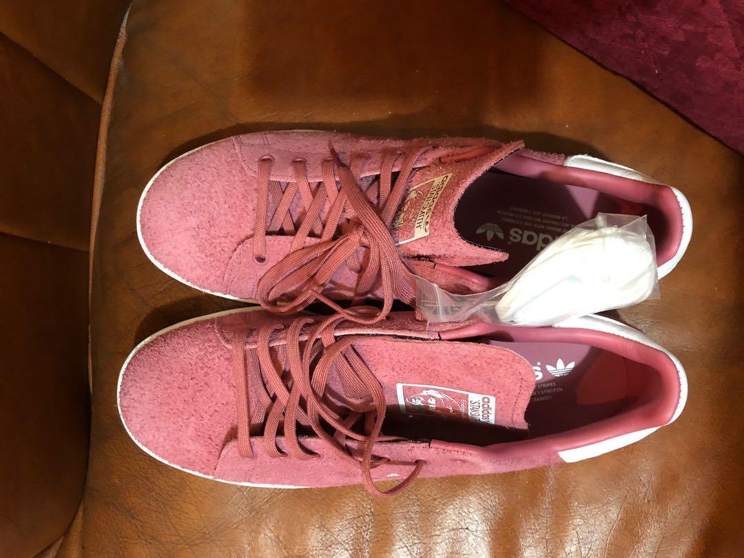 Stan smith suede outlet rose
