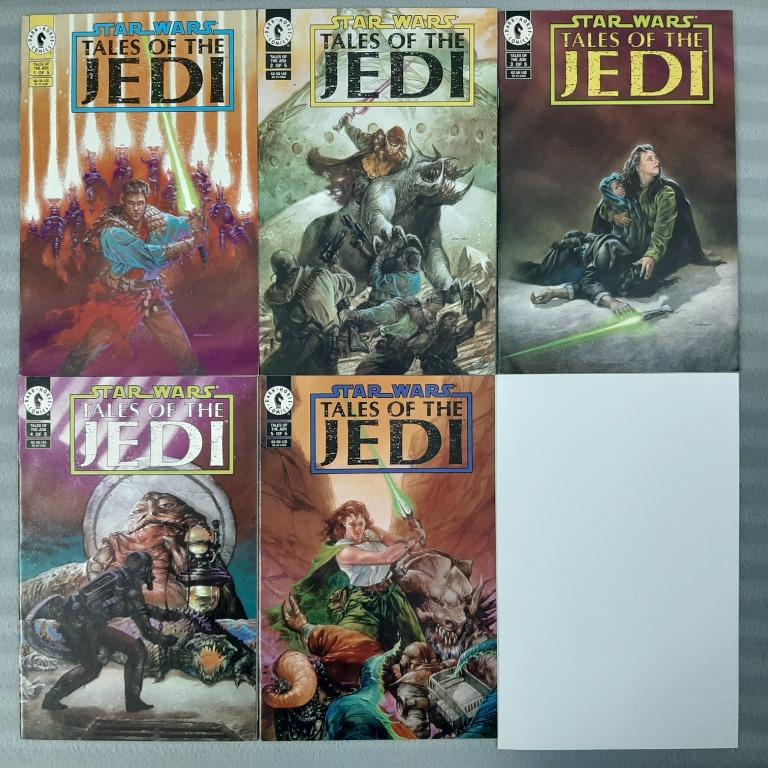 Comics　FIRST　(Complete　Tales　Issue　Jedi　Toys,　of　Comics　Star　Dark　on　the　Set)　Hobbies　Horse　Wars:　Manga　Books　Magazines,　Included,　of　Carousell