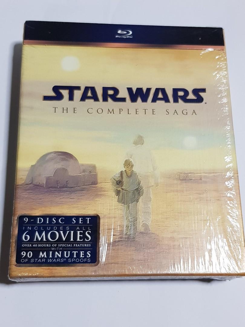 Star Wars The Complete Saga Blu Ray Set Collectors Digibook Music Media Cds Dvds Other Media On Carousell