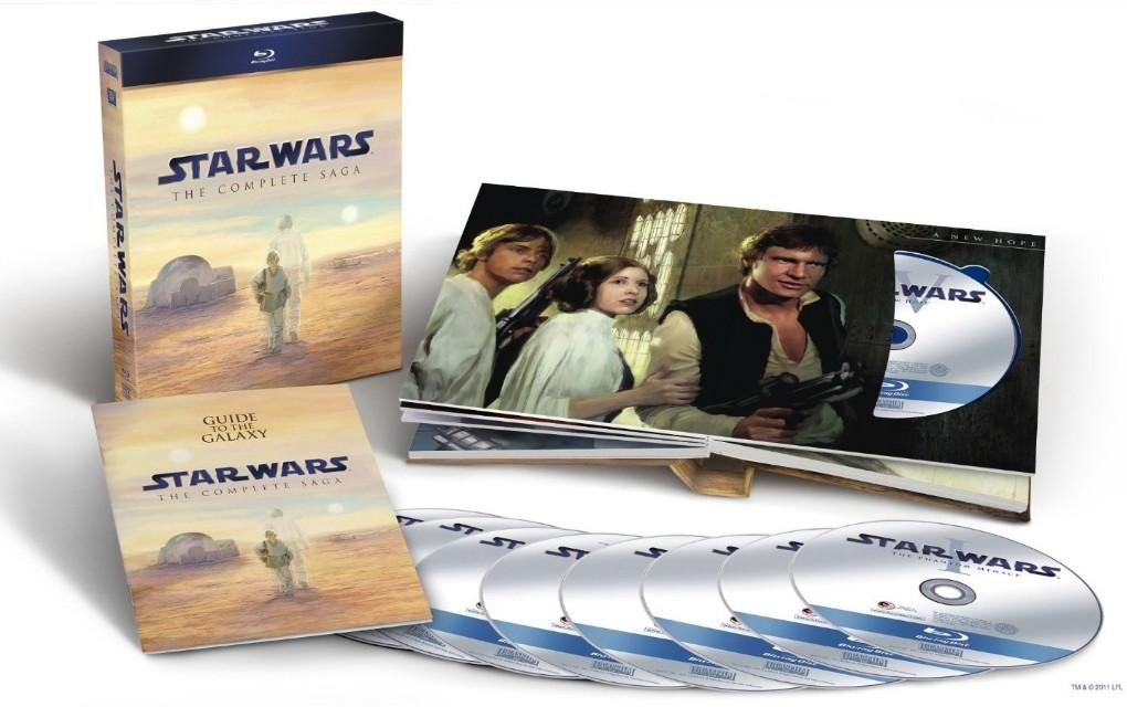 Star Wars The Complete Saga Blu Ray Set Collectors Digibook Hobbies Toys Music Media CDs DVDs on Carousell