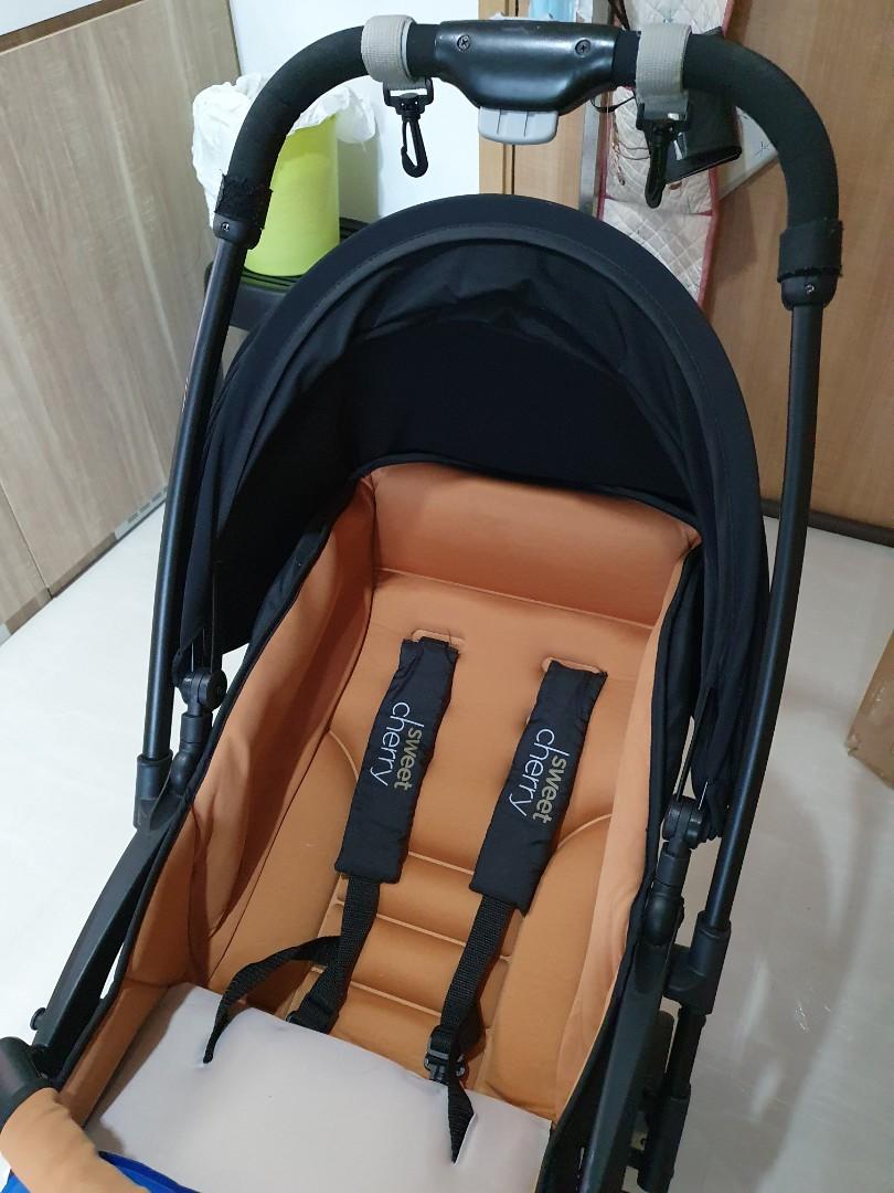 back facing stroller