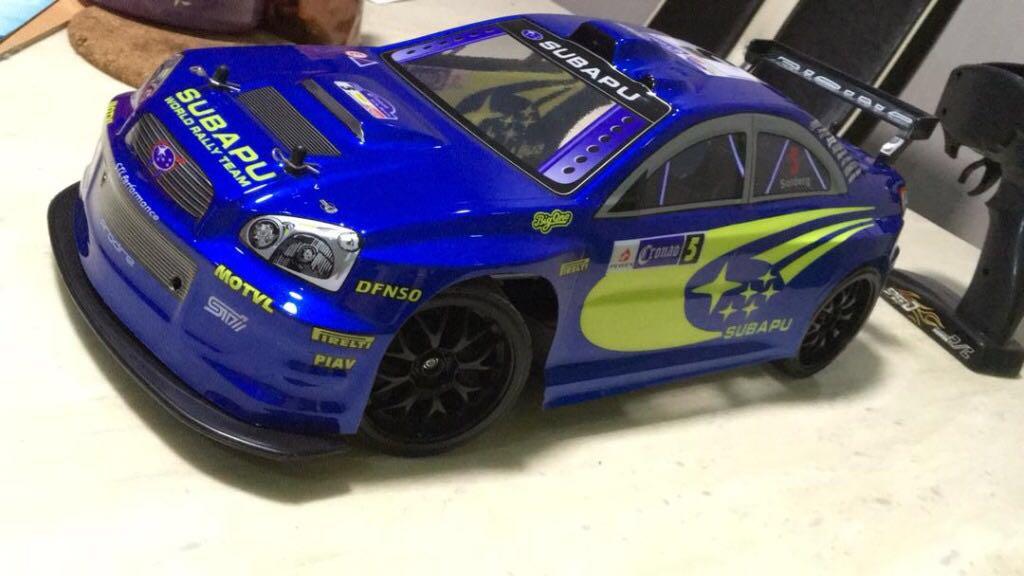 Traxxas slash subaru online body