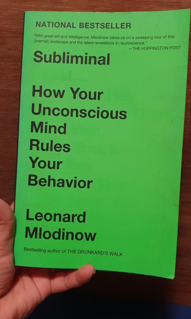 Subliminal How Your Unconscious Mind Rules Your Behaviour Books