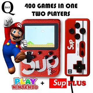 Standard SUP Video Game Console. 400 Classic Games in 1. SUPREME + GameBoy Games