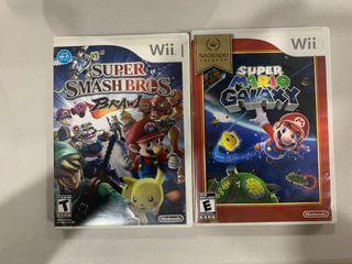 Super Smash Bros. Brawl/ Super Mario Galaxy Wii Wii U Bundle