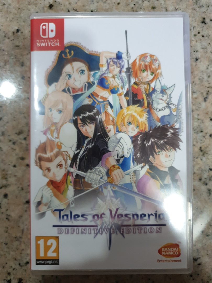 tales of vesperia switch code