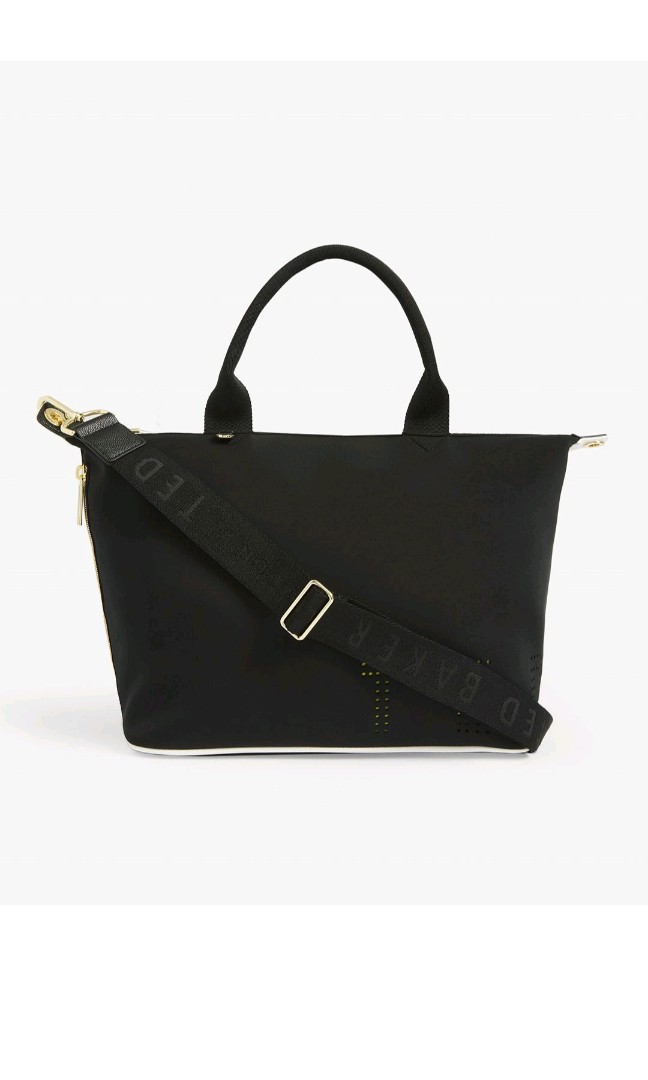 Ted Baker neoprene small tote Luxury Bags Wallets on Carousell