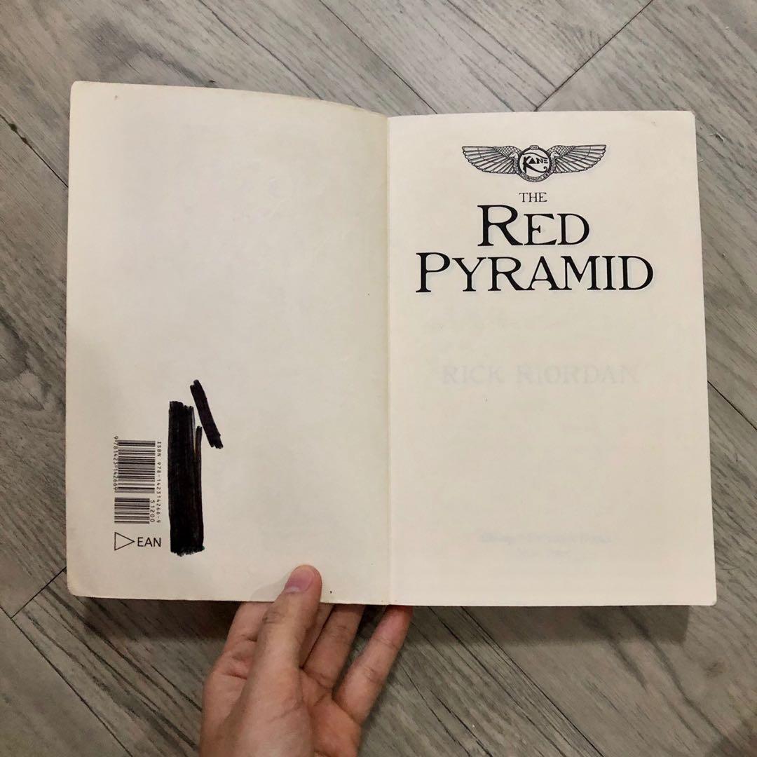 The Red Pyramid by Rick Riordan [Kane Chronicles Book 1], Hobbies ...