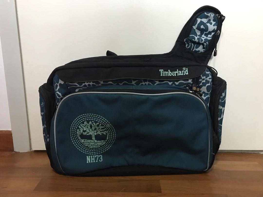 timberland camo luggage