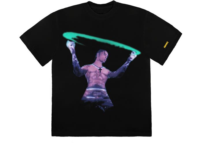 Travis Scott X Fortnite Stargazing Tee Men S Fashion Clothes Tops On Carousell