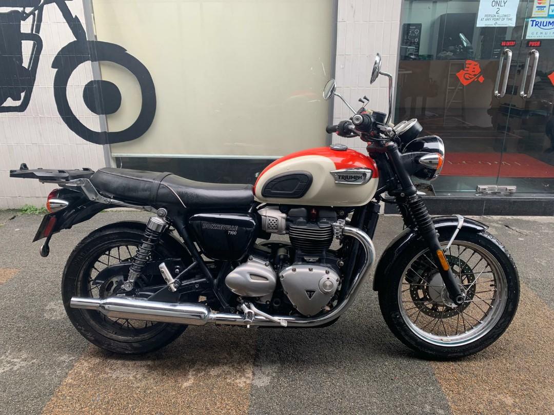 used triumph bonneville