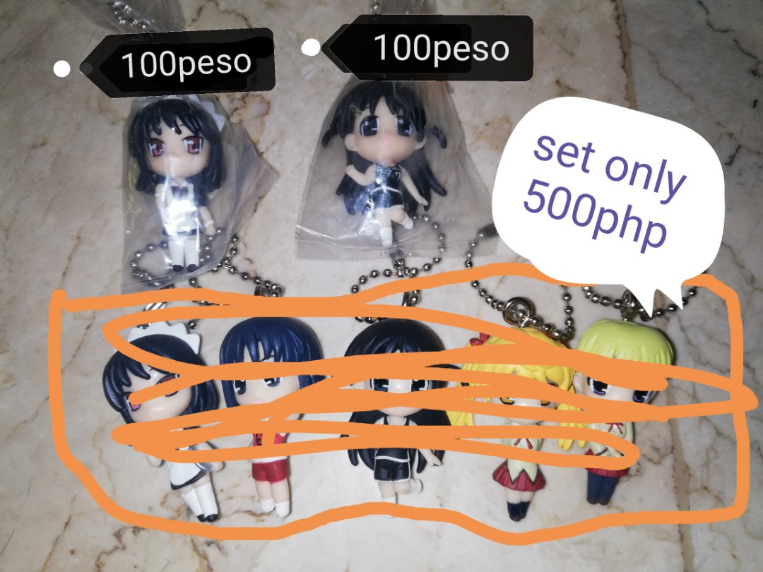 very rare School rumble figure keychains, Hobbies & Toys, Memorabilia ...