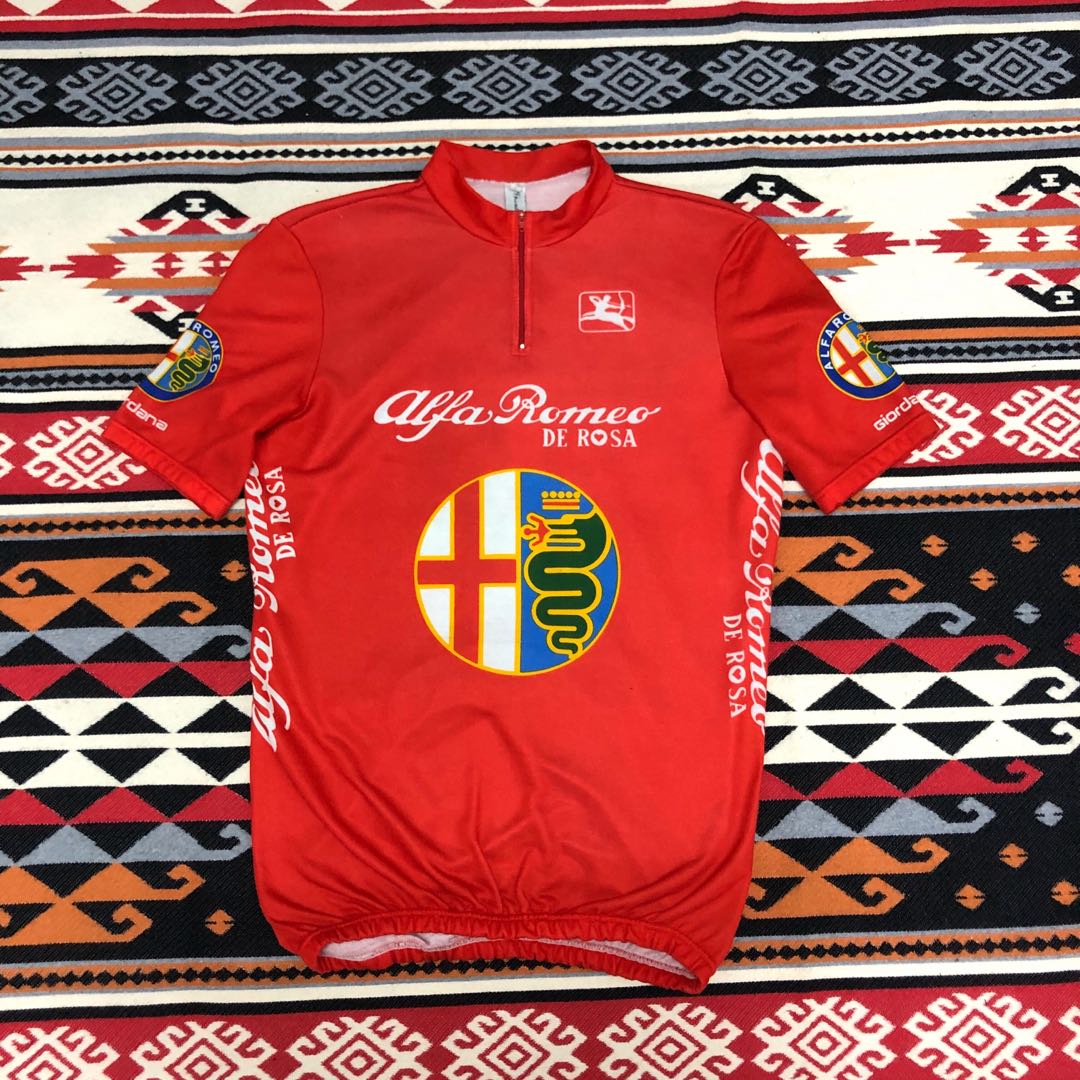 alfa romeo cycling jersey