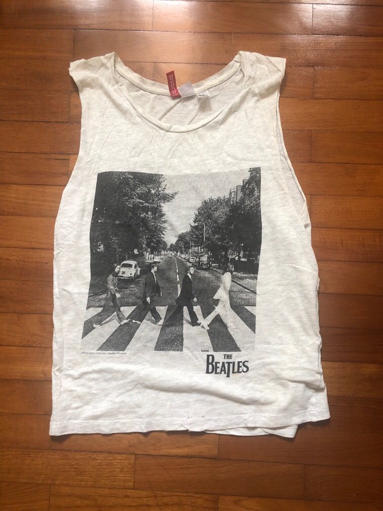 Vintage Beatles Tank Top, Women's Fashion, Tops, Other Tops on Carousell