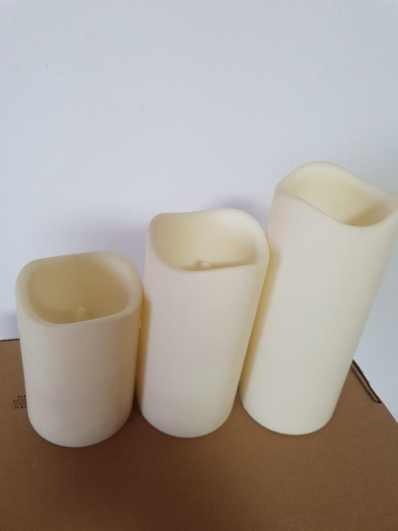 Wedding Display Candles X 3 Everything Else On Carousell