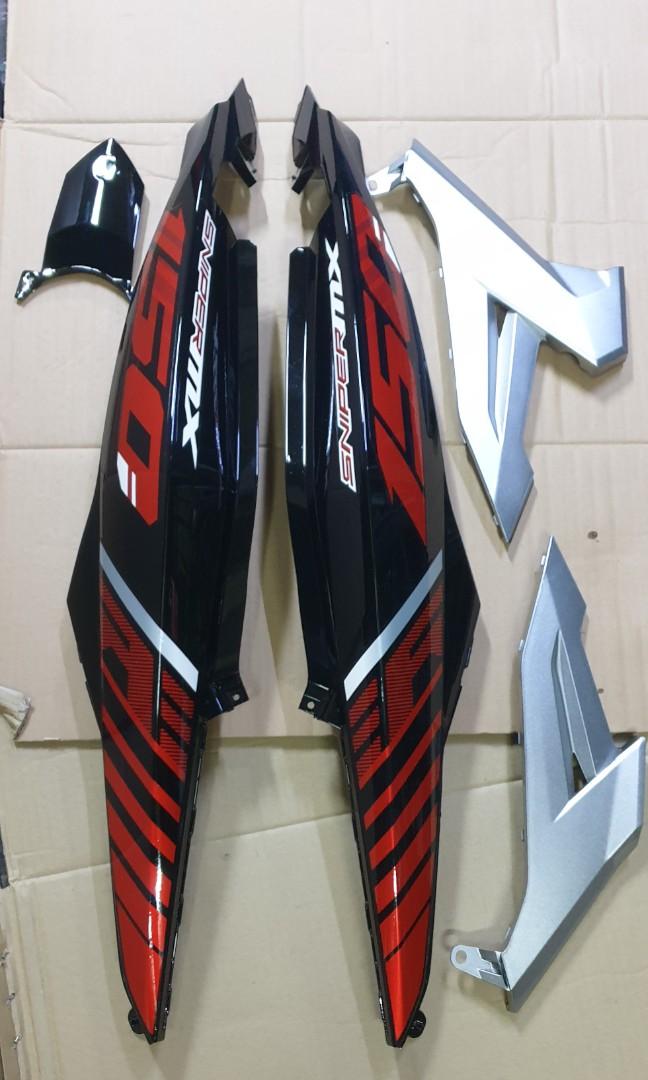 Yamaha 100% Original Sniper MX 150 rear cover set left and ...