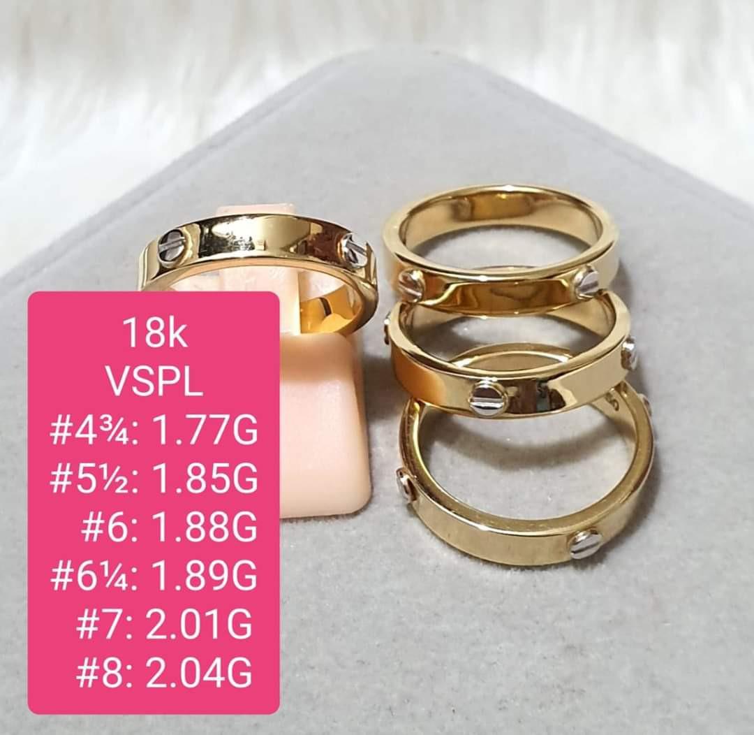 18K Saudi Gold Cartier Ring VSPL SALE BUY NOW Women s Fashion Jewelry Organizers Rings on Carousell