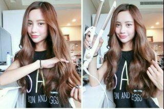 2 In 1 Hair Curler with Straightener 