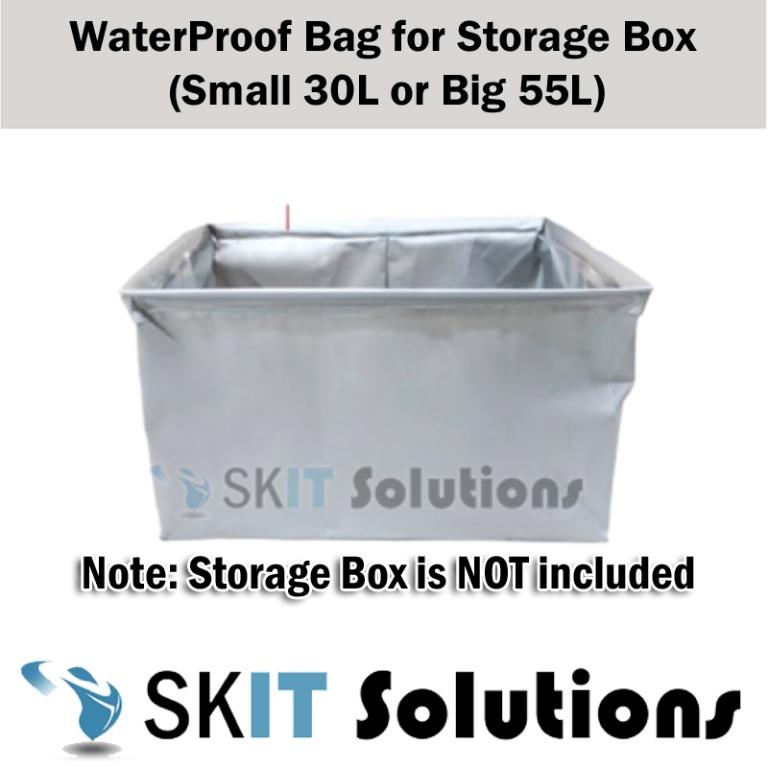30L 55L WaterProof Bag for Foldable Car Boot Storage Box Furniture Home Living Home Improvement Organisation Storage Boxes Baskets on Carousell