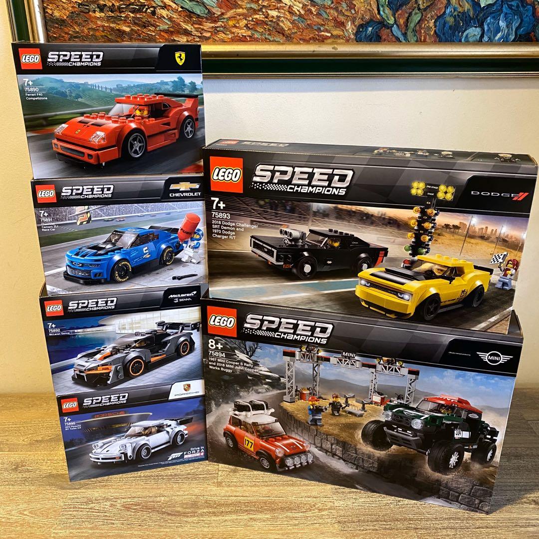 LEGO Speed Champions Twin Pack Mini Cooper & Dodge Charger 75893 & 75894 