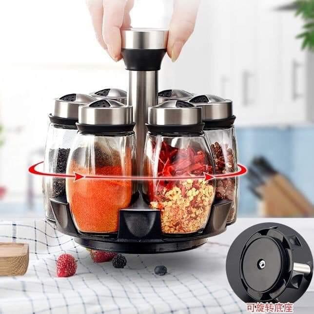 7pcs spice rack (Category: Other Kitchenware & Tableware) located in Manila. Submitted by ayahallinoneshop (Listing ID 1011867266, Image 1). Description: .