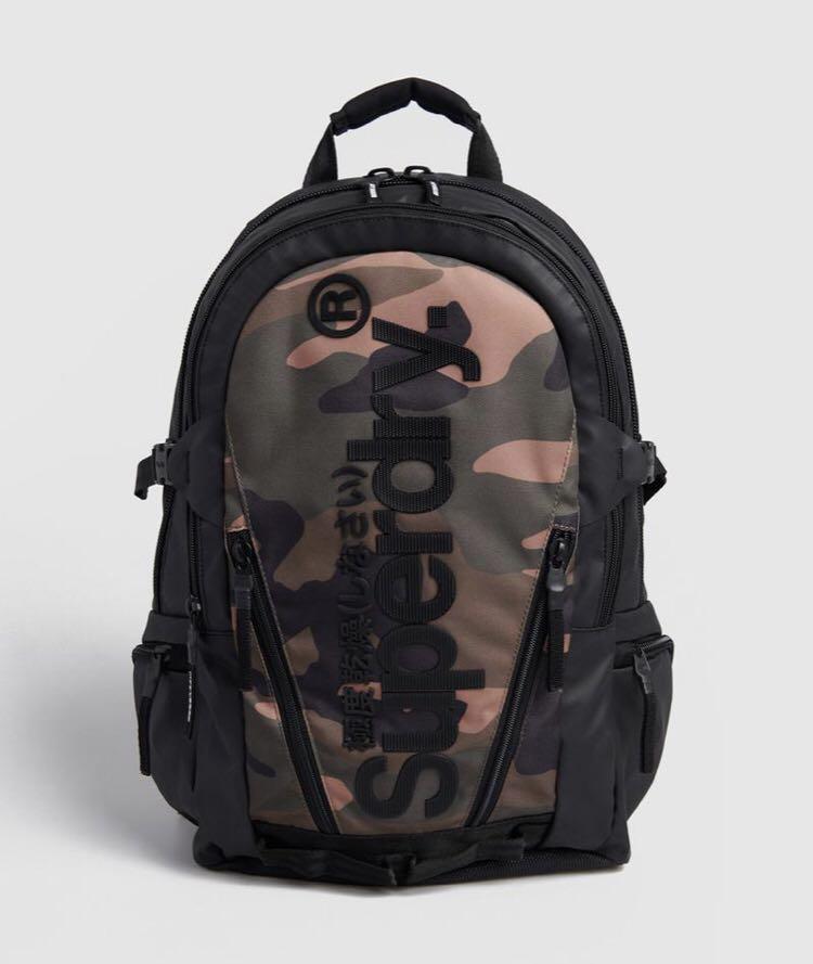 🌈 designs🌈BN Authentic Superdry tarp backpack bag, Men's