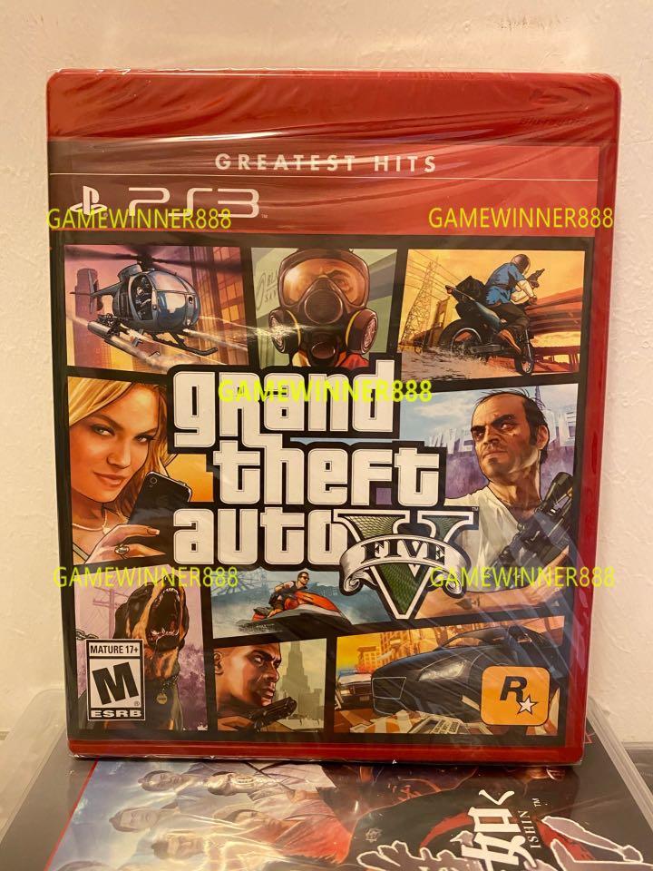 全新ps3遊戲gta V 俠盜獵車手5 Grand Theft Auto V 美版英文版 遊戲機 遊戲機遊戲 Carousell
