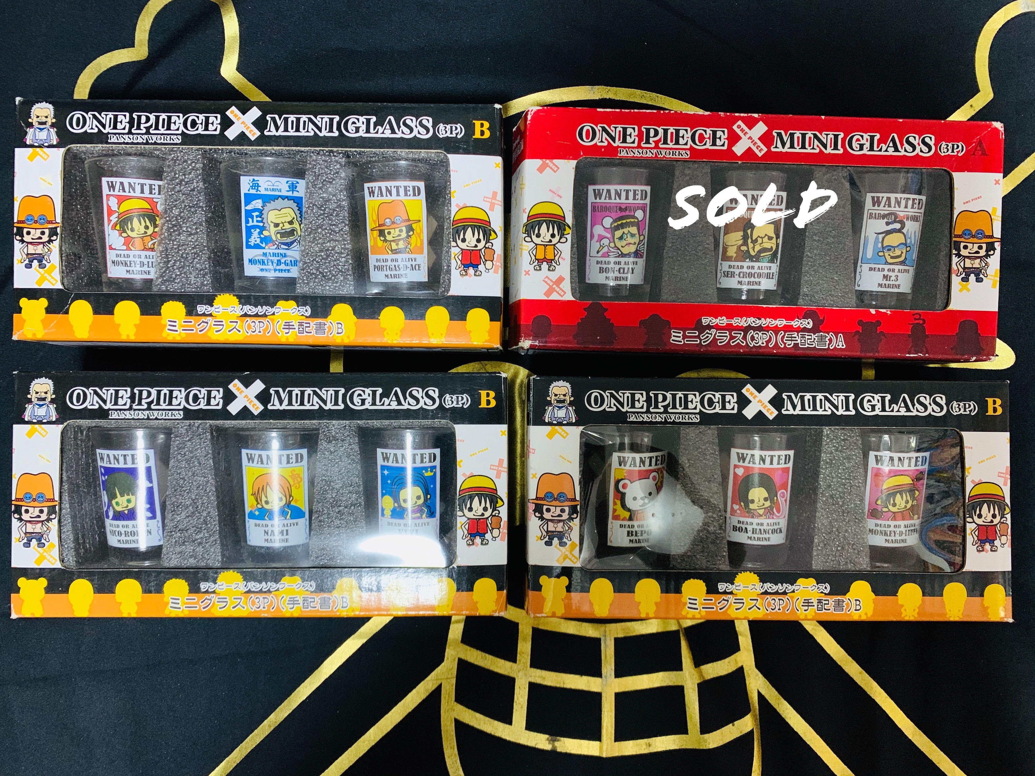 海賊王one Piece Shot Glass 迷你杯 其他 其他 Carousell 海賊王one Piece Shot Glass 迷你杯 其他 其他 Carousell