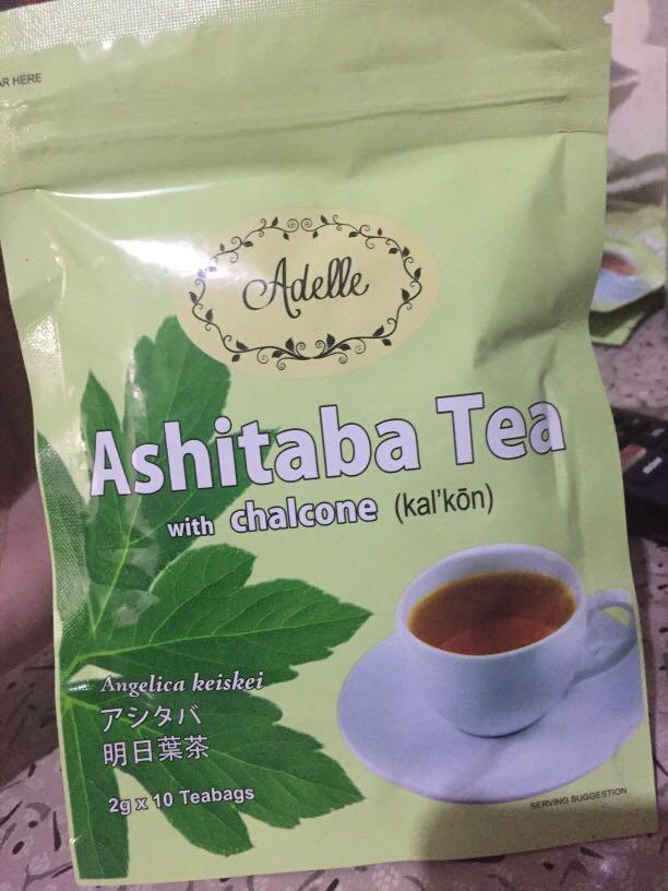 Adelle Ashitaba Tea With Chalcone Food Drinks Healthy Eating On Carousell