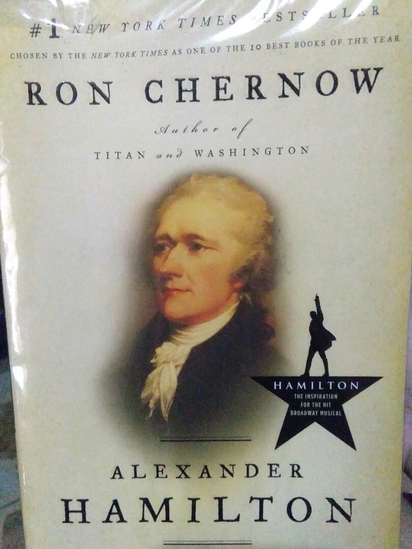 Alexander Hamilton By Ron Chernow Books Books On Carousell