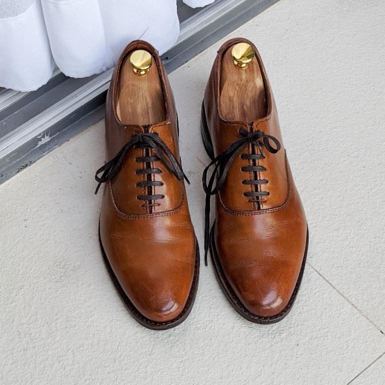 Allen Edmonds Carlyle Walnut Size US 8D Men s Fashion